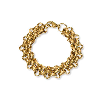 Knit Bracelet Gold