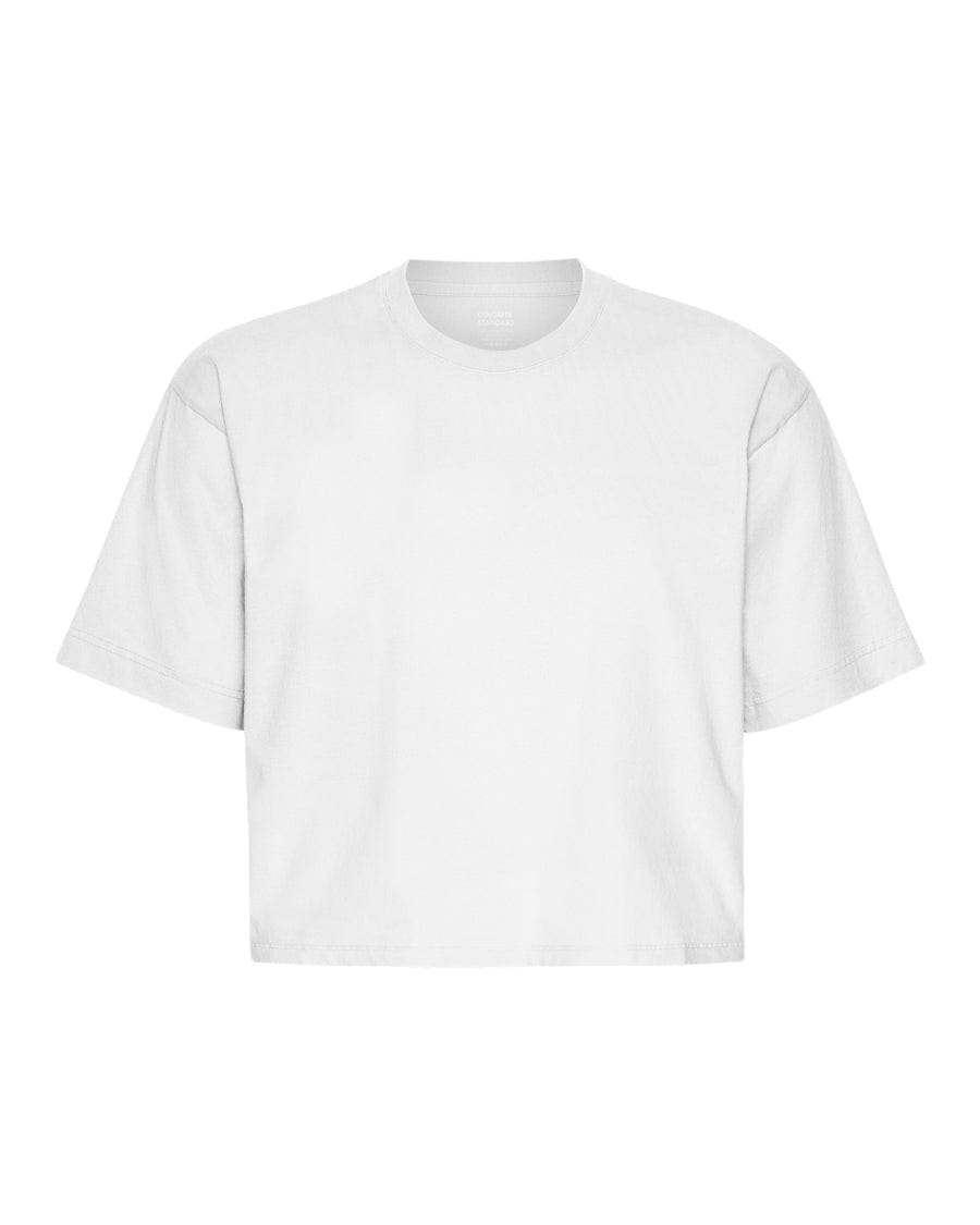 Boxy Crop T-Shirt Optical White