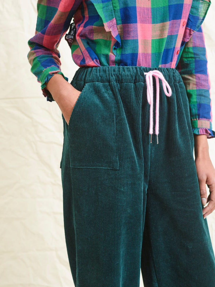 Jogger Trousers Pine Cord