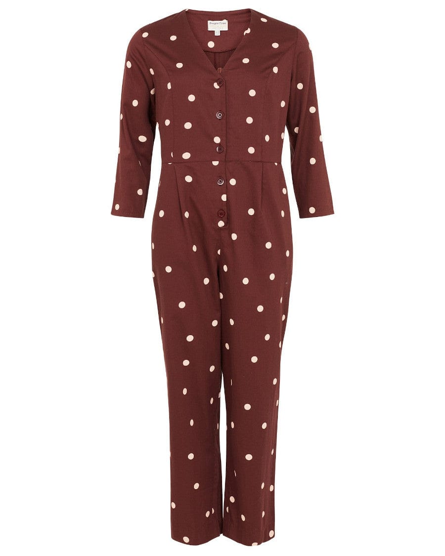 Shona Polka Dot Jumpsuit 69b Boutique