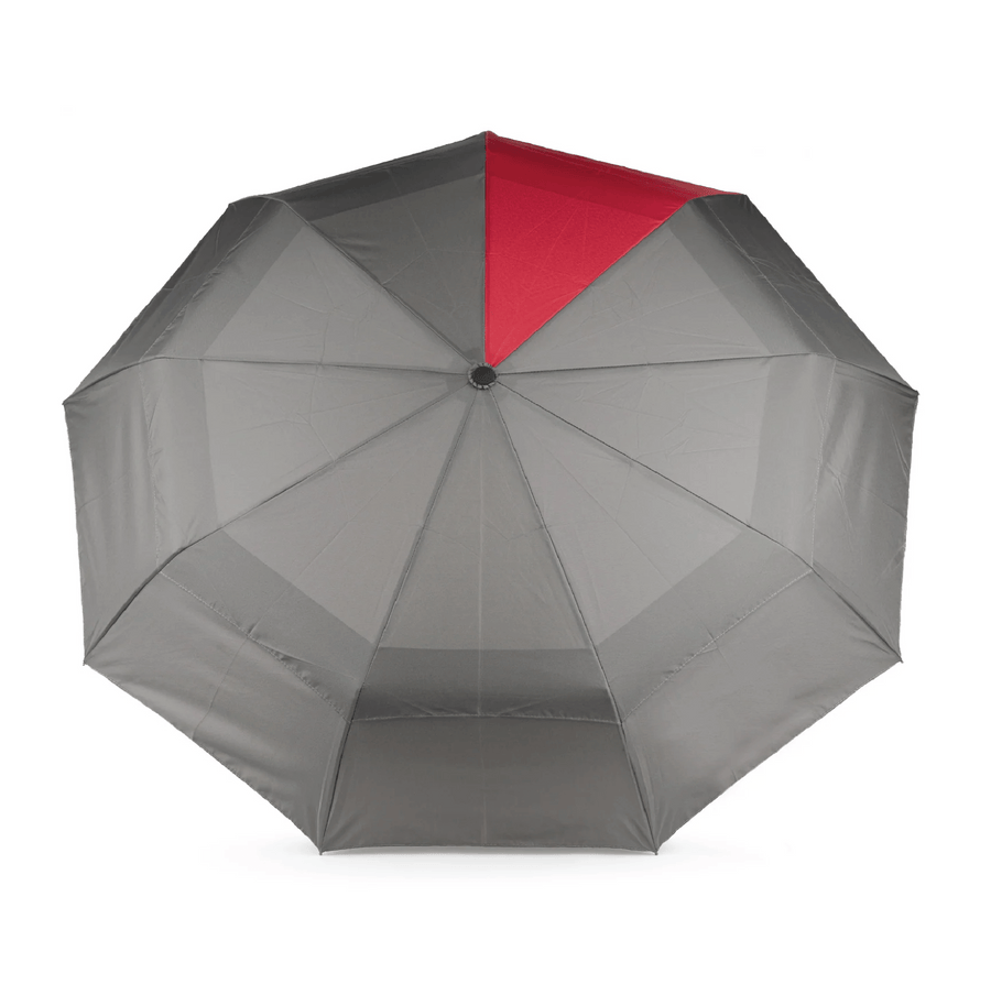 Waterloo Umbrella Graphite & Cranberry