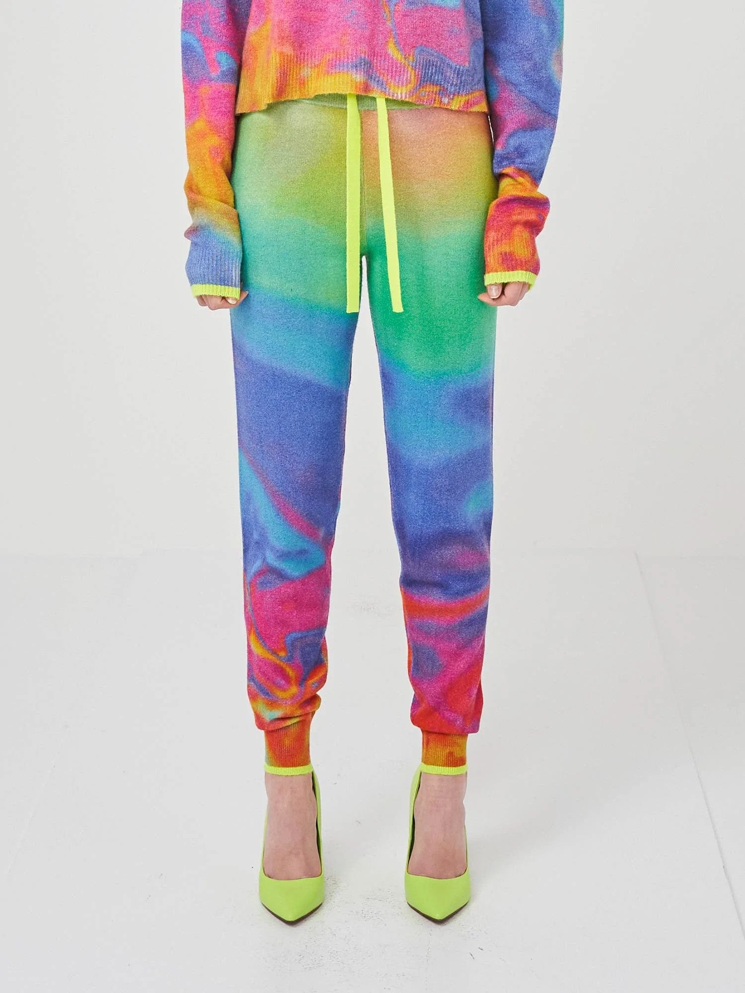 Rainbow sales jogging pants