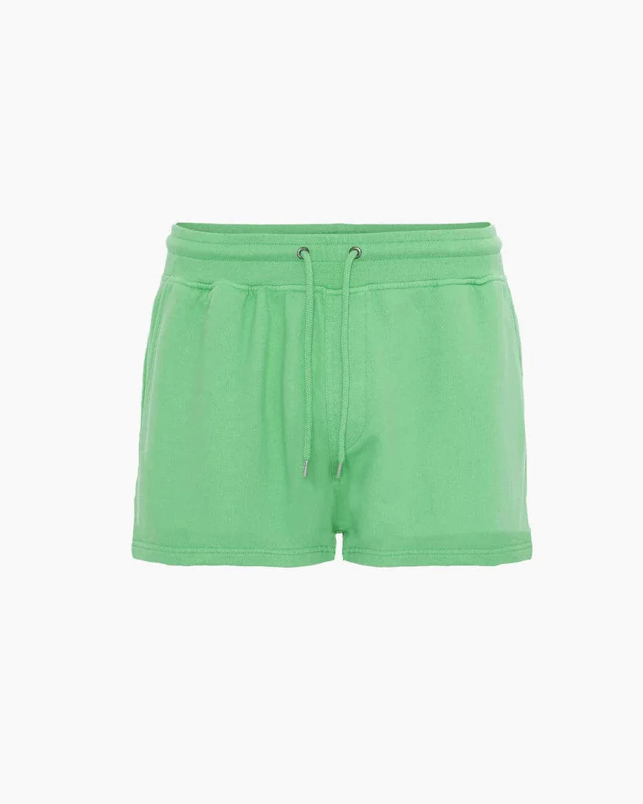 Neon new arrivals green sweatshorts