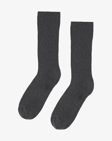 Classic Organic Socks Lava Grey