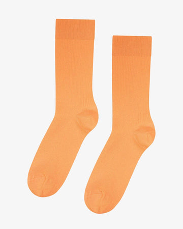 Classic Organic Socks Sandstone Orange