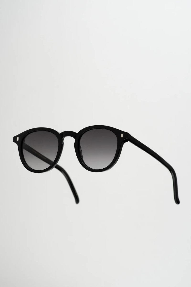 Nelson Black Sunglasses Grey Lens