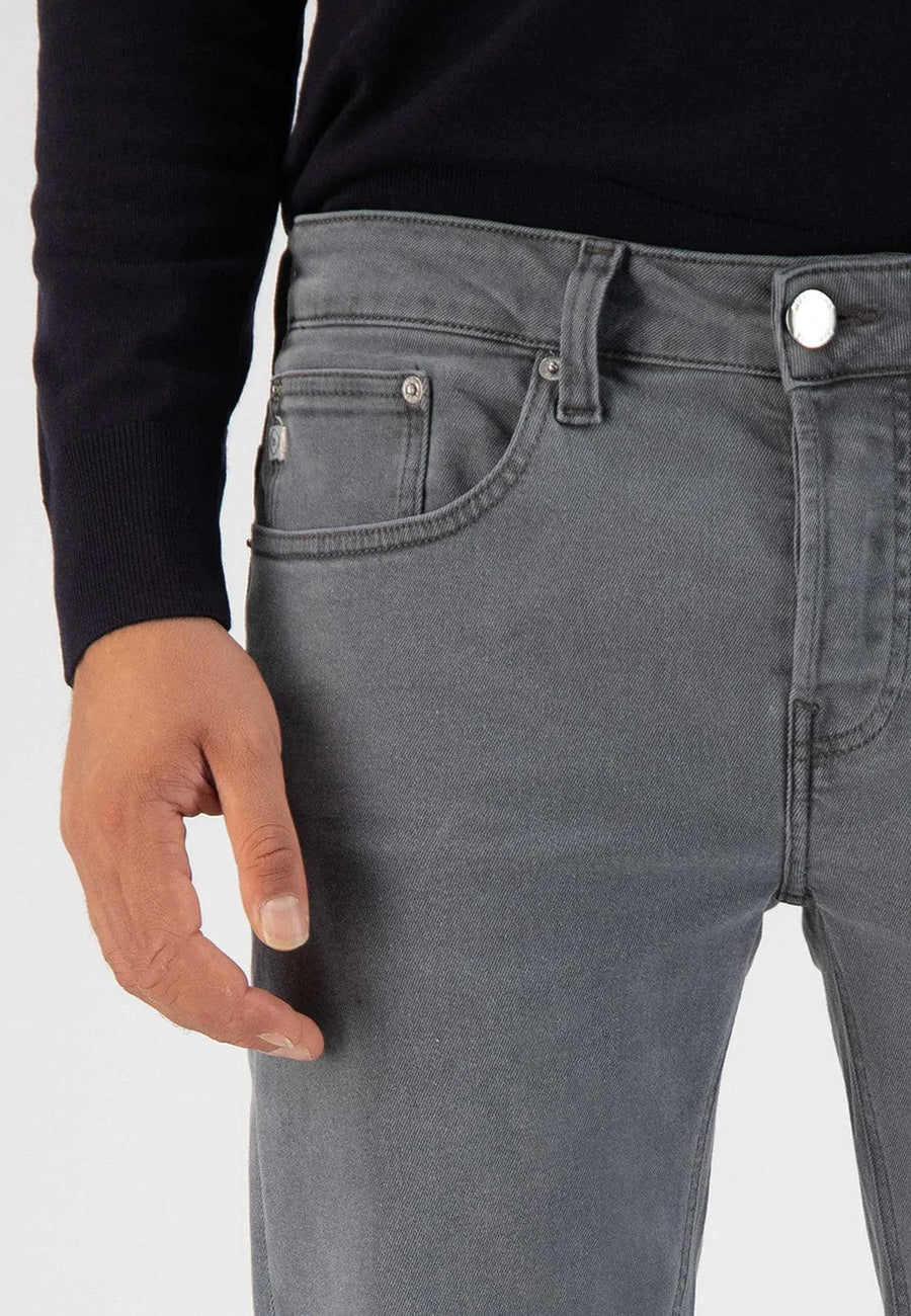Regular Dunn Stretch Jeans Grey