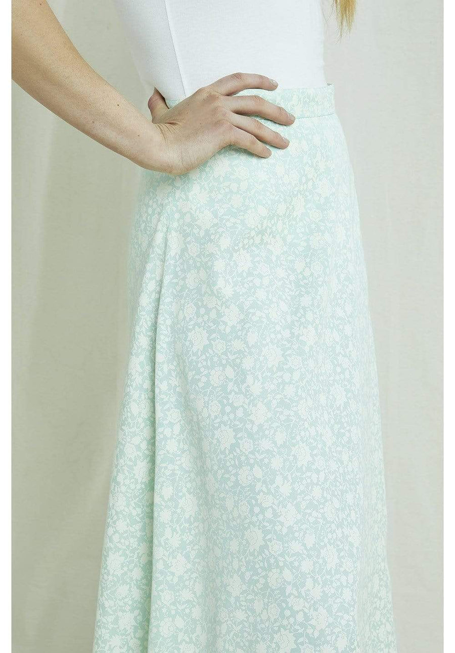 Alison Skirt Mint Floral
