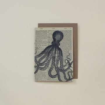 Octopus Dictionary Card