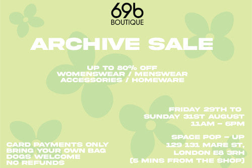 Archive Sale 29th-31st August