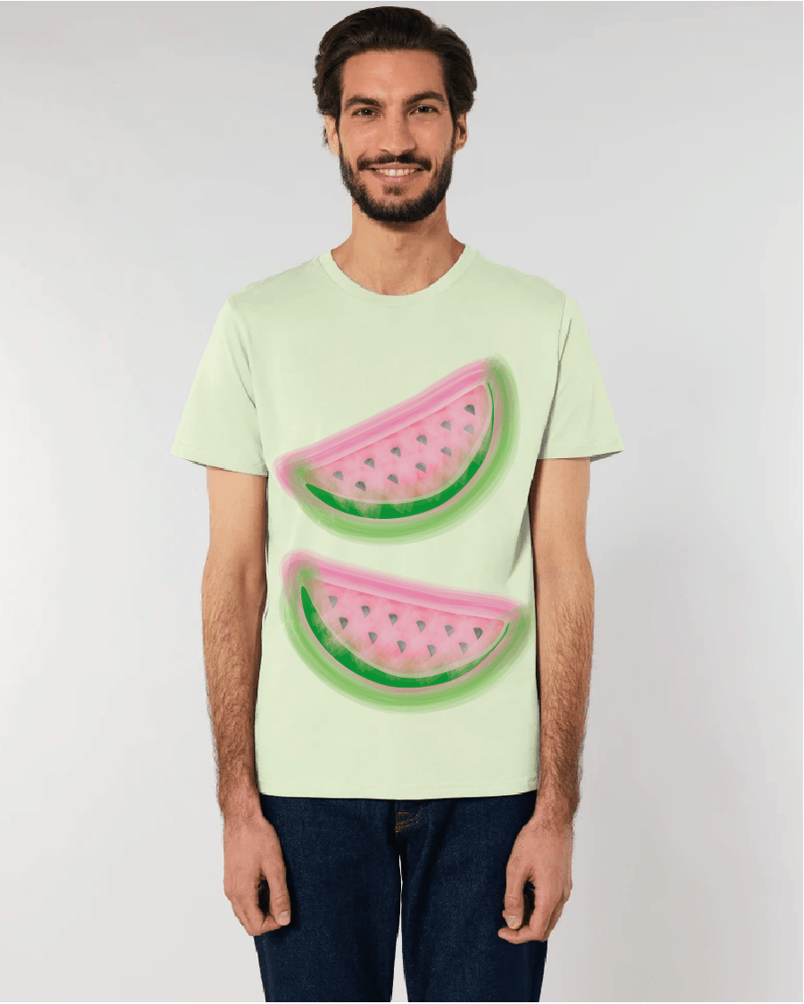 Double Watermelon Sea Green Unisex T-Shirt