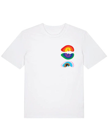 Pride White Unisex T-Shirt