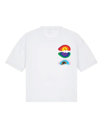 Pride White WMN's T-Shirt