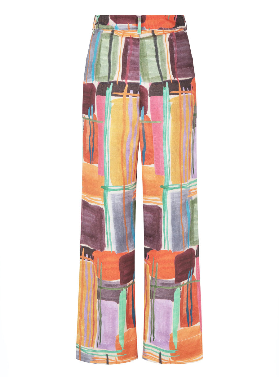 Brushstrokes Lenny Trouser