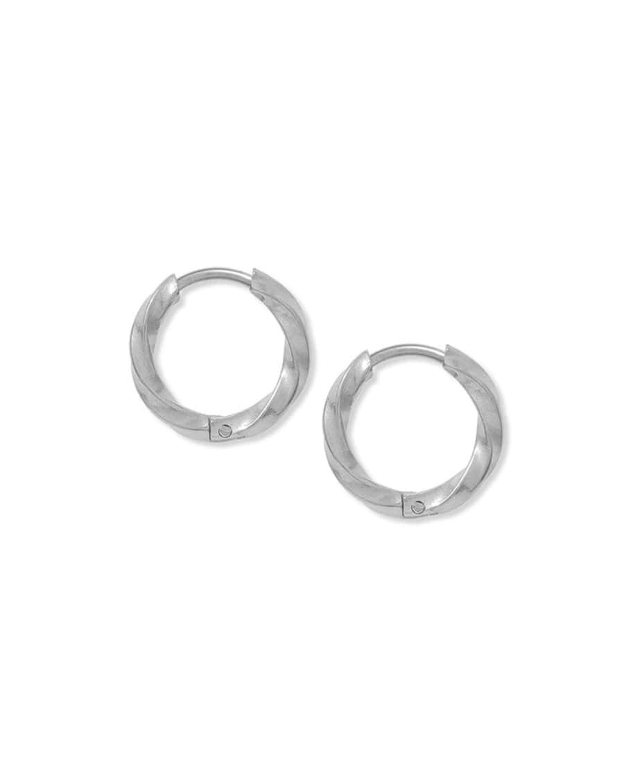 Bay Hoops Silver