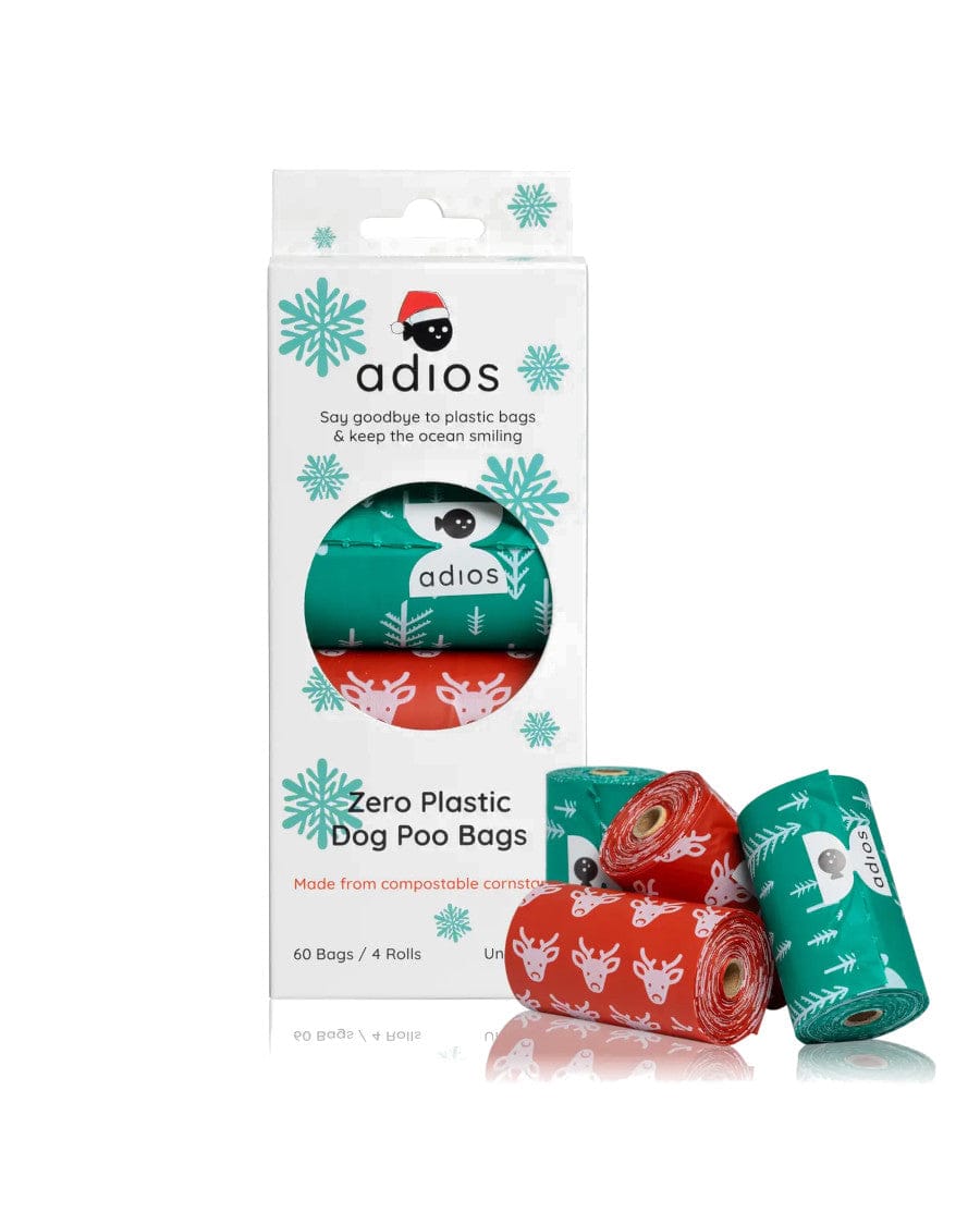 Christmas Compostable Poo Bags