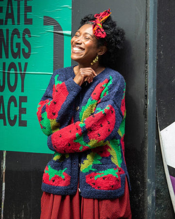 Strawberry Cardigan
