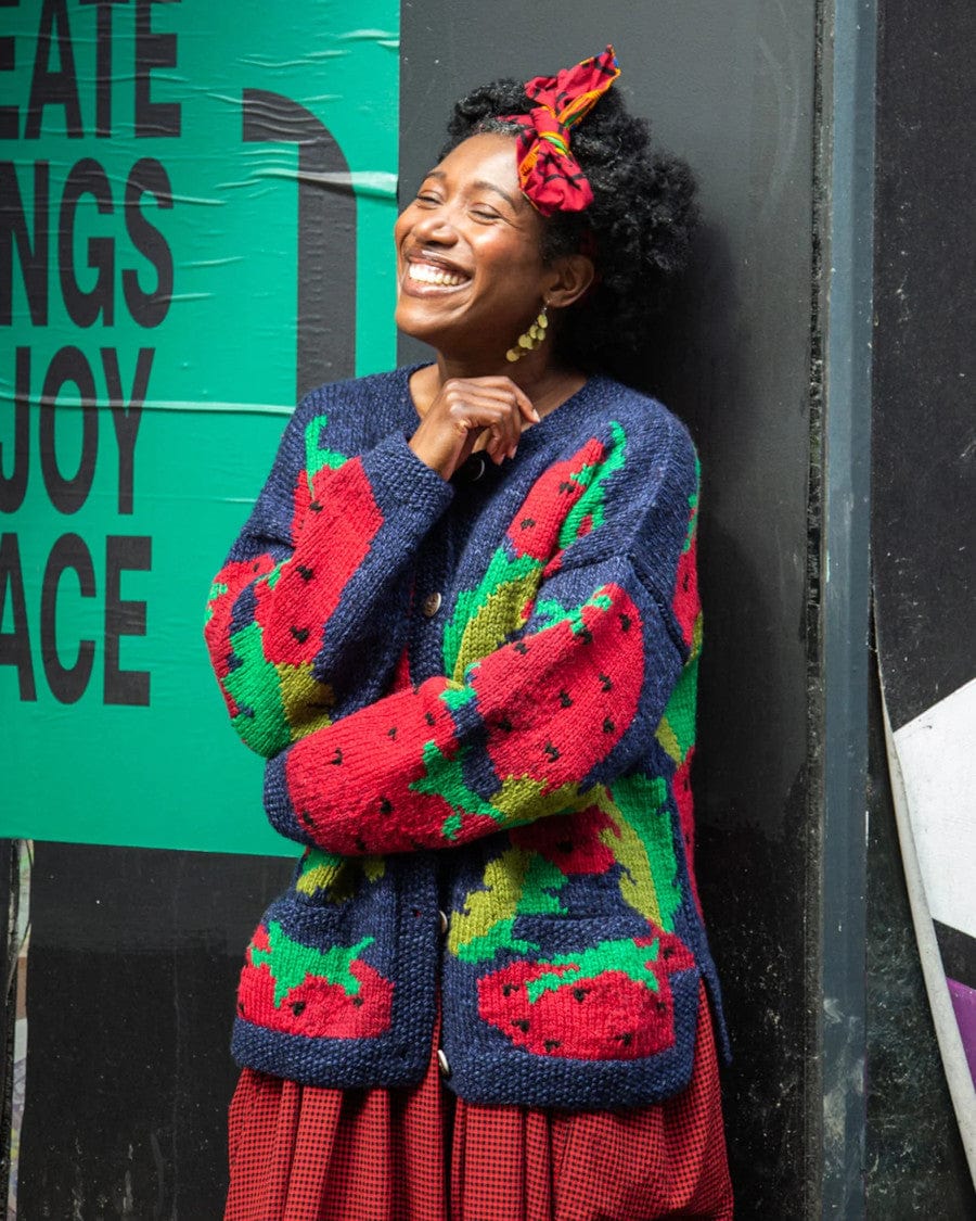 Strawberry Cardigan