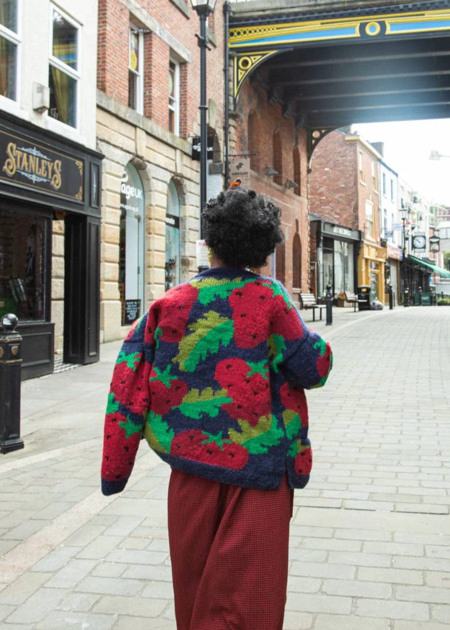 Strawberry Cardigan