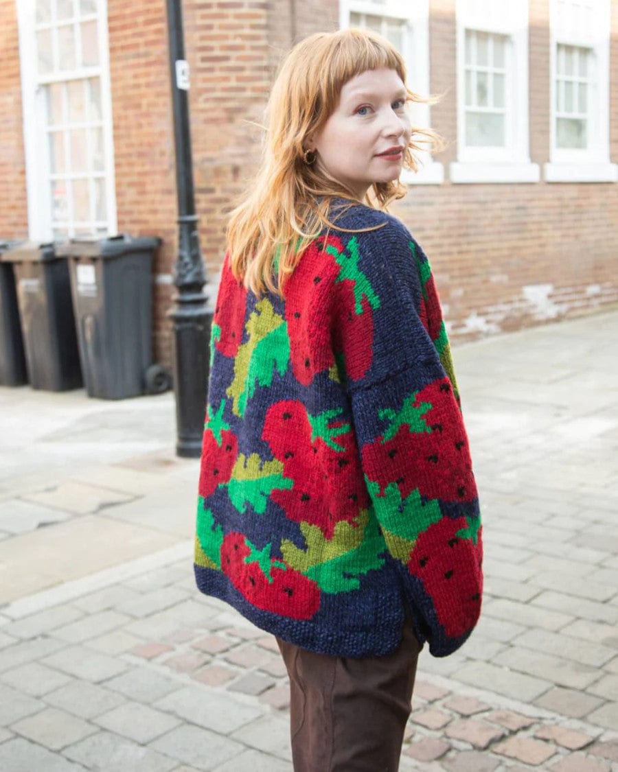 Strawberry Cardigan