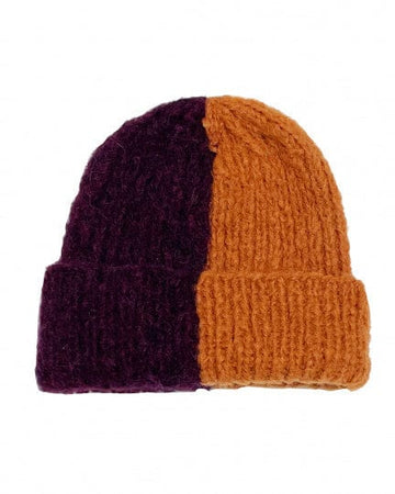 Colour Block Hat Baked Red Tomato