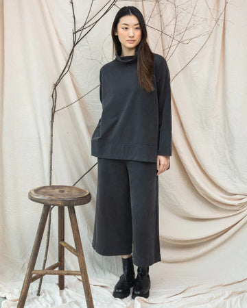 Taya Trousers Washed Black