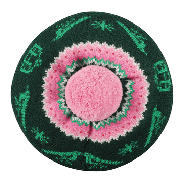 Fairisle Beret Bubblegum