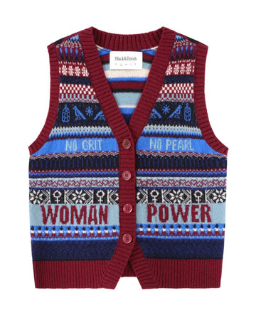 Reversible Fairisle Waistcoat
