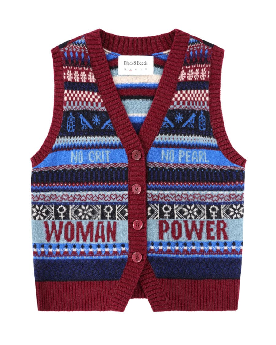 Reversible Fairisle Waistcoat