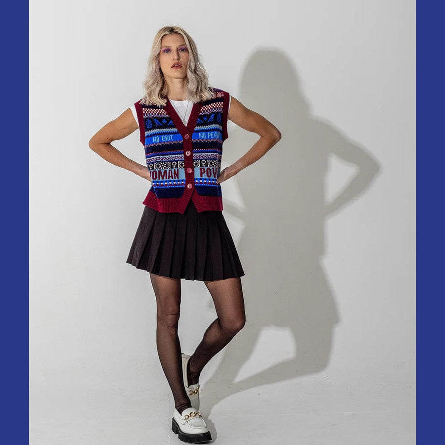 Reversible Fairisle Waistcoat