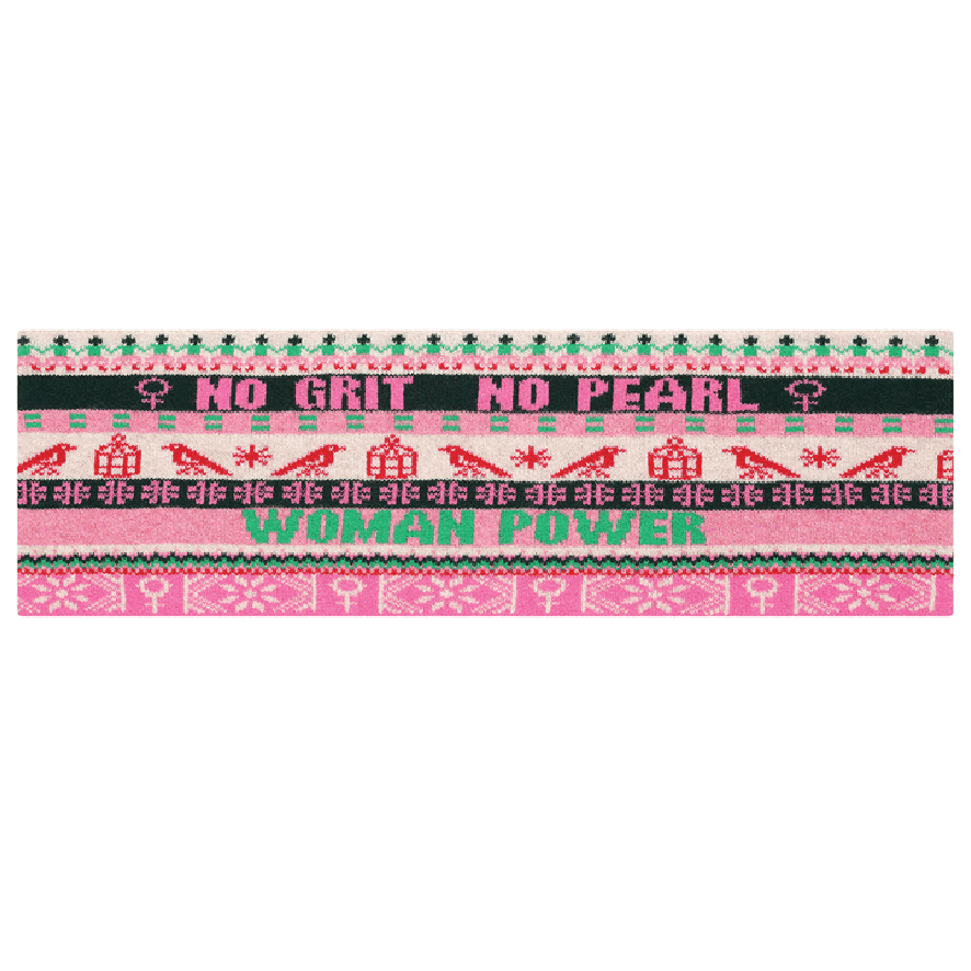 Fairisle Snood / Loop Scarf Bubblegum