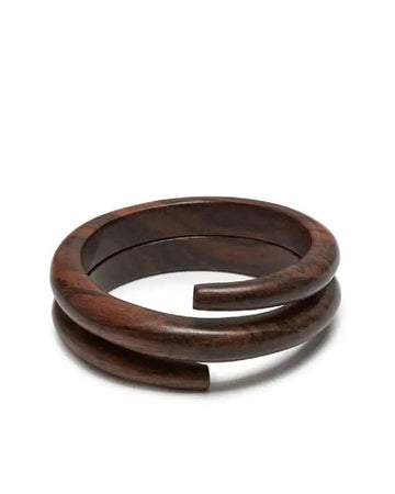 Rosewood Spiral Bangle