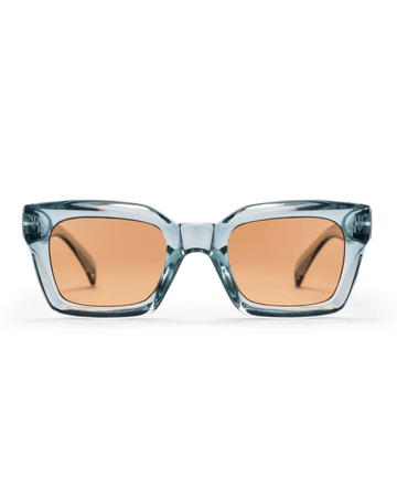 Anna Sunglasses, Light Blue/Orange