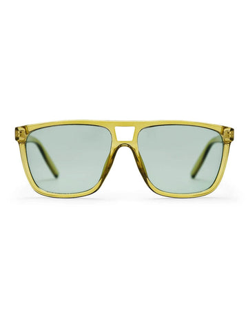 Siljan Sunglasses Transparent Olive