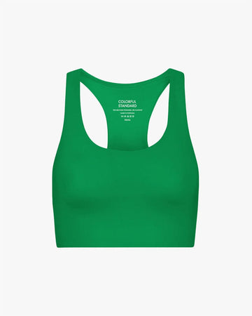 Active Cropped Bra Kelly Green