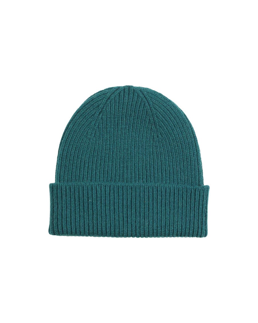 Merino Wool Beanie Ocean Green