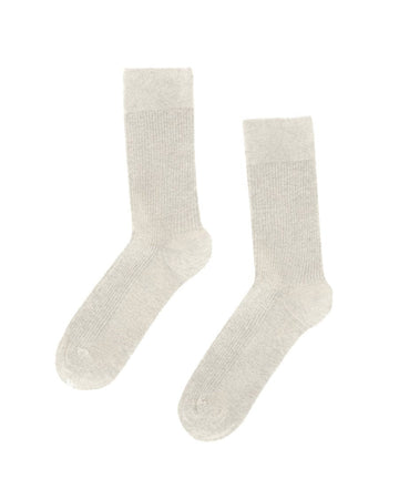 Classic Organic Socks Ivory White