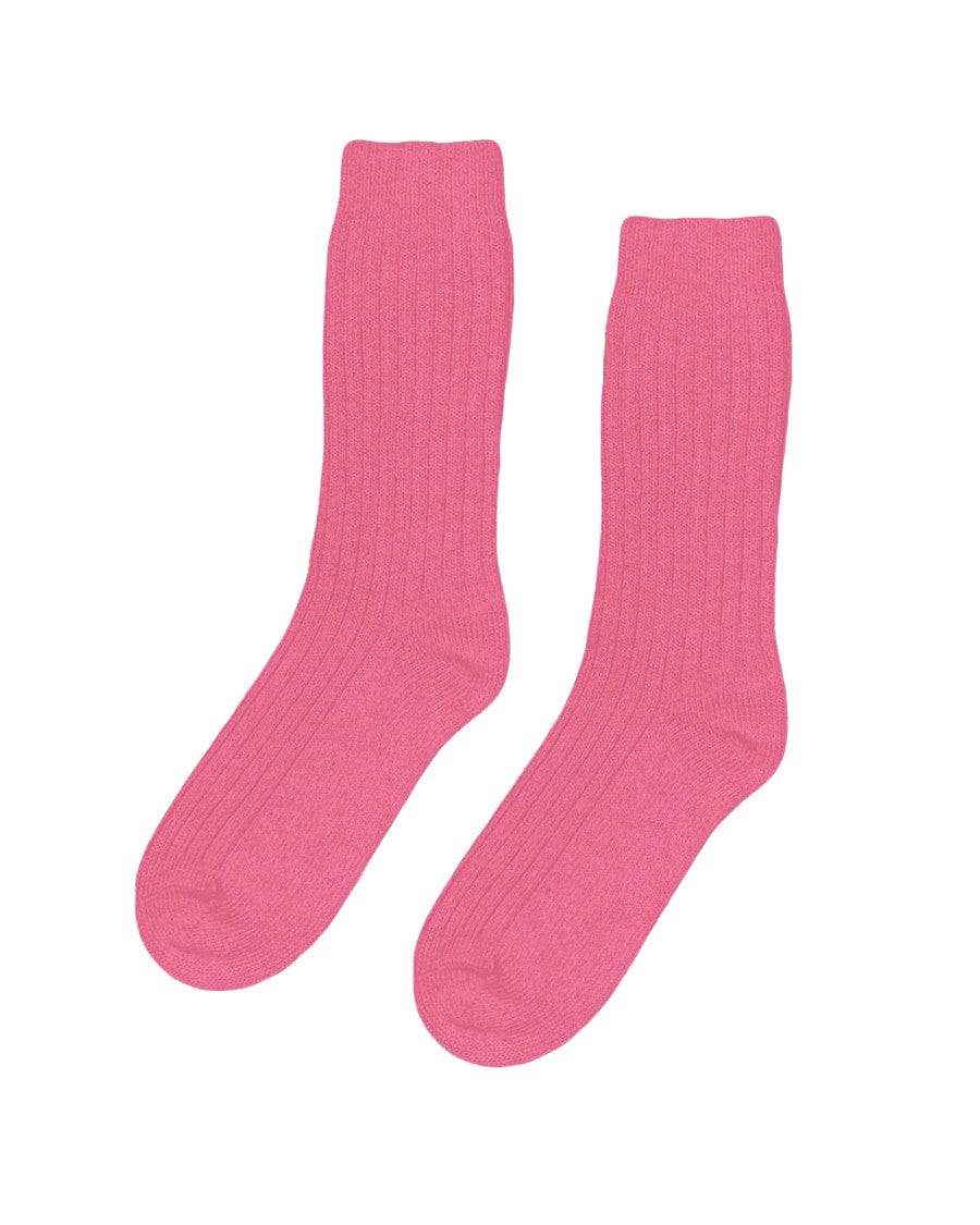 Merino Wool Socks Bubblegum Pink