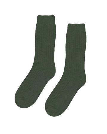Merino Wool Socks Emerald Green