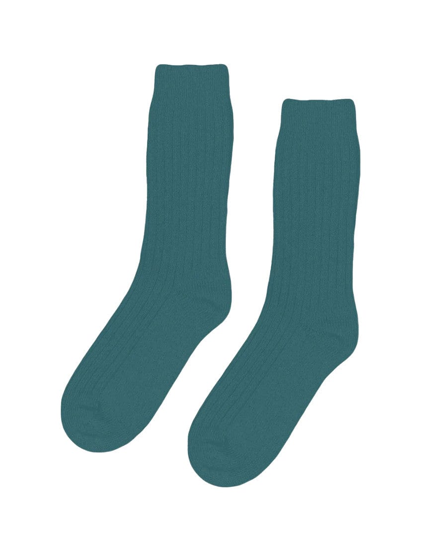 Merino Wool Socks Ocean Green