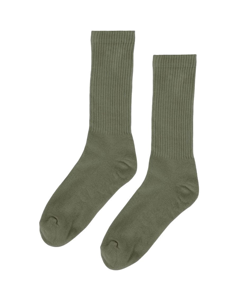 Organic Active Socks Dusty Olive