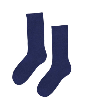 Organic Active Socks Marine Blue