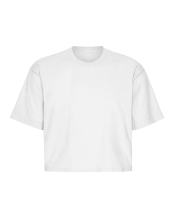 Boxy Crop T-Shirt Optical White