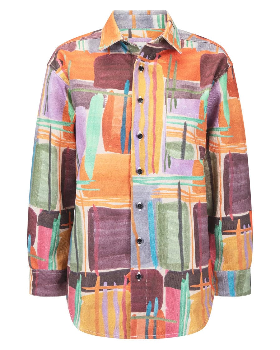 Brushstrokes Overshirt