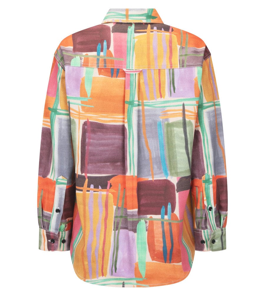 Brushstrokes Overshirt