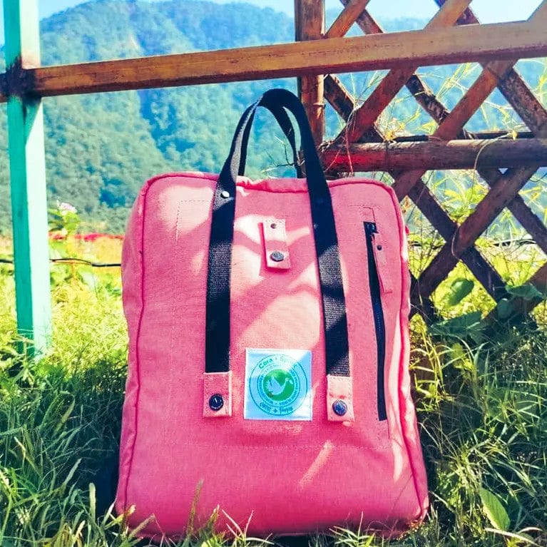 Poly Backpack Pink