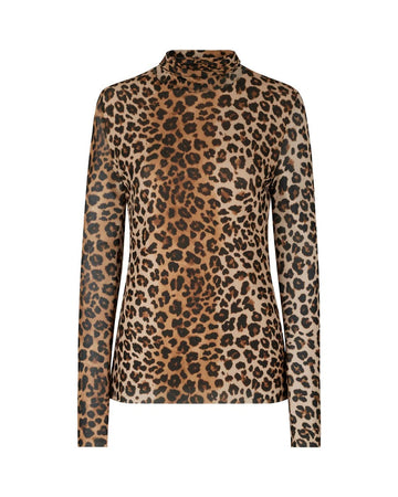 Koby Roll Neck Leo Tanned