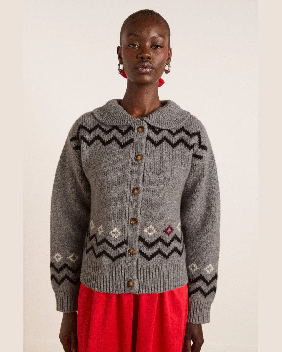 Cecily Collar Cardigan