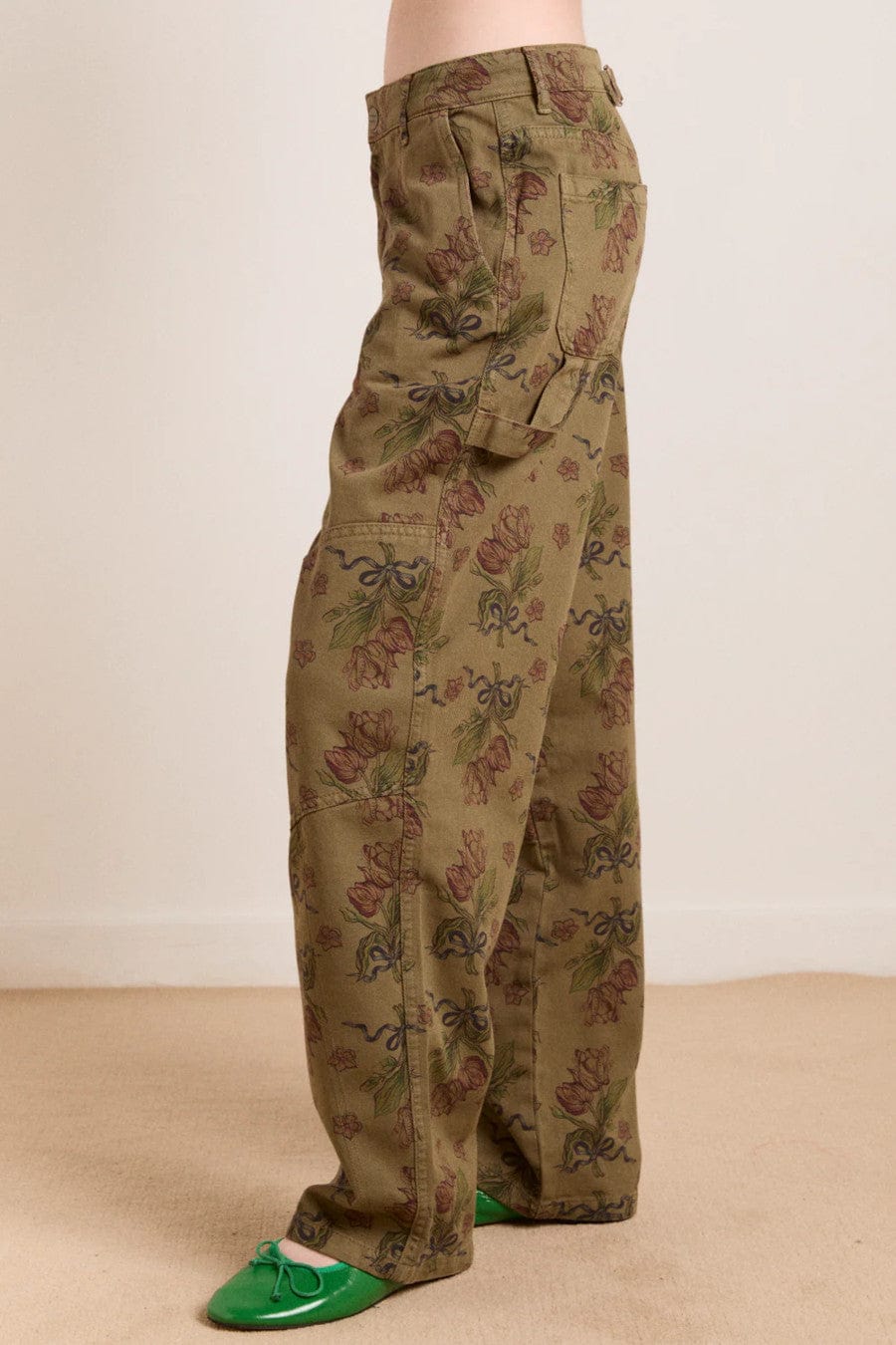 Drew Jeans Overdye Tulip Khaki