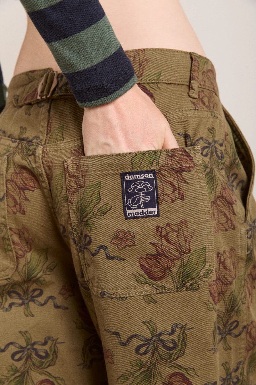 Drew Jeans Overdye Tulip Khaki